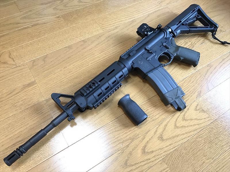 KSC M4A1 GBB /MAGPUL KSC M4 MAGPUL M4-MAGPUL エディション(2.0) エアガンレビュー