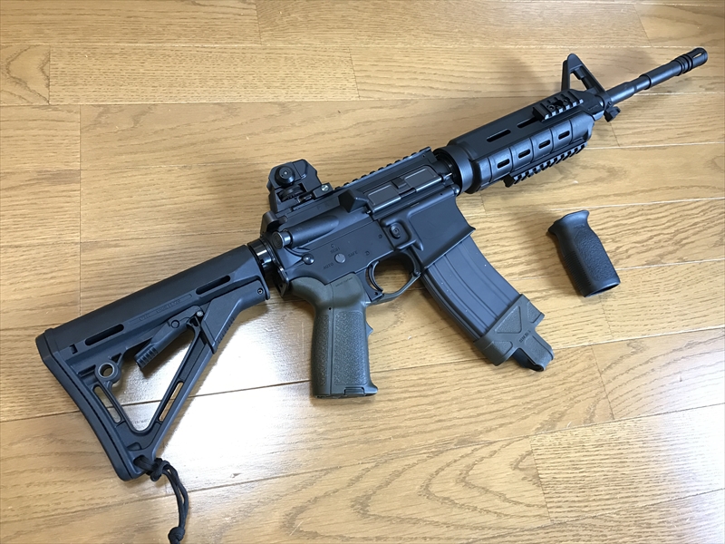 KSC M4A1 GBB /MAGPUL KSC M4 MAGPUL M4-MAGPUL エディション(2.0) エアガンレビュー