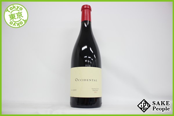 □注目! オクシデンタル ソノマコースト ピノノワール 2013 750ml IF