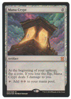 MTG EMA 魔力の墓所/Mana Crypt 英語 FOIL Crypt 魔力の墓所 EMA 英foil