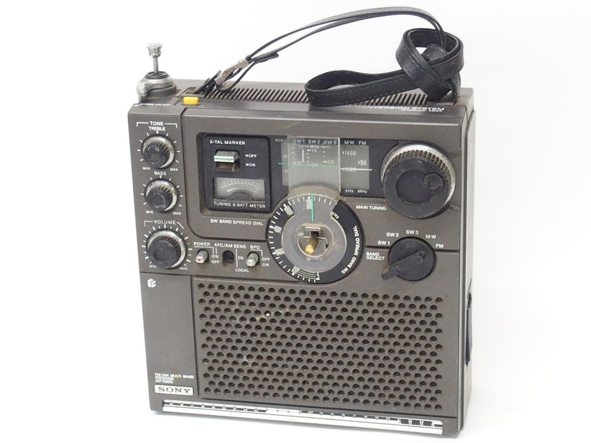 ◇SONY BCL SONY ソニー スカイセンサー5900（ICF-5900）ジャンク 昭和