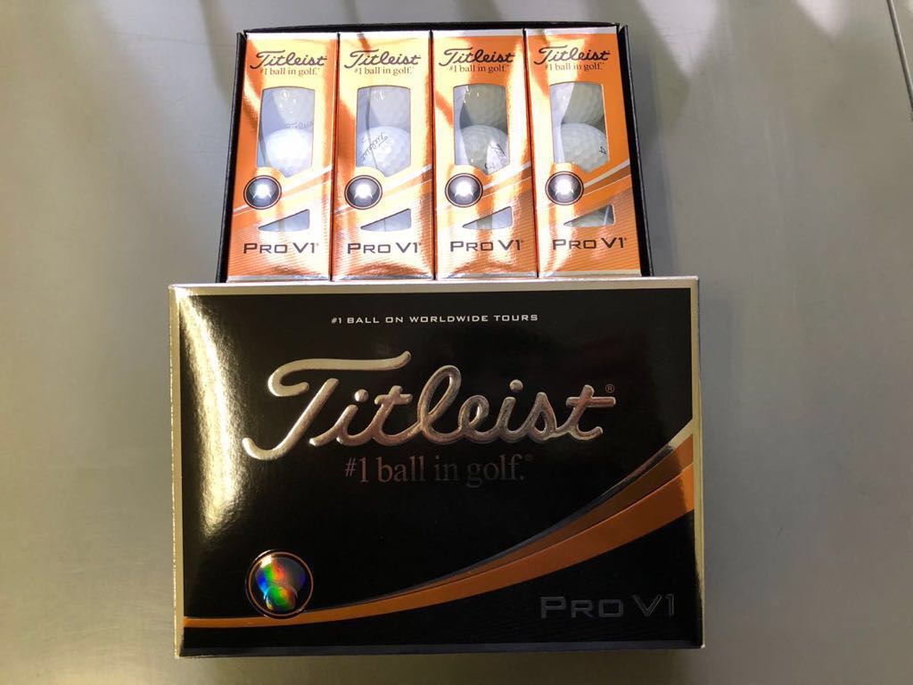 タイトリスト Titleist PRO V1 1ダース ローナンバー #1 4(1ダース)｜売買されたオークション情報、yahooの商品情報をアーカイブ公開 - オークファン ボール