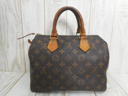 Louis Vuitton スピーデ25 モノグラム ハンドバッグ LOUIS VUITTON/ルイ・ヴィトン：スピーディ25 モノグラム ダメージ有り