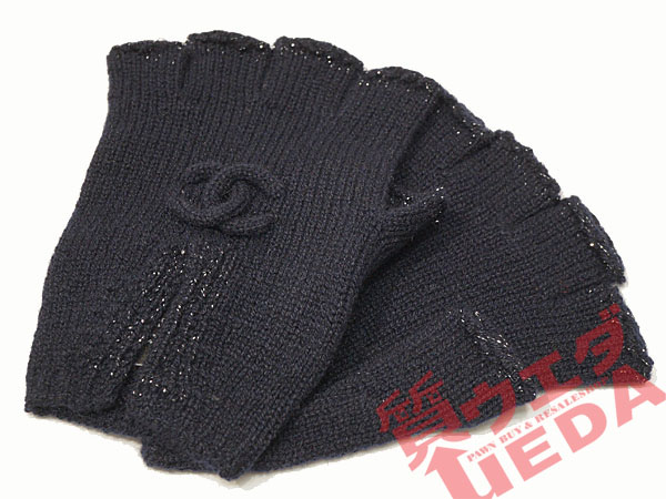 得価 シャネル カシミヤ ニット手袋 濃紺(その他)｜売買されたオークション情報、yahooの商品情報をアーカイブ公開 - オークファン 女性用