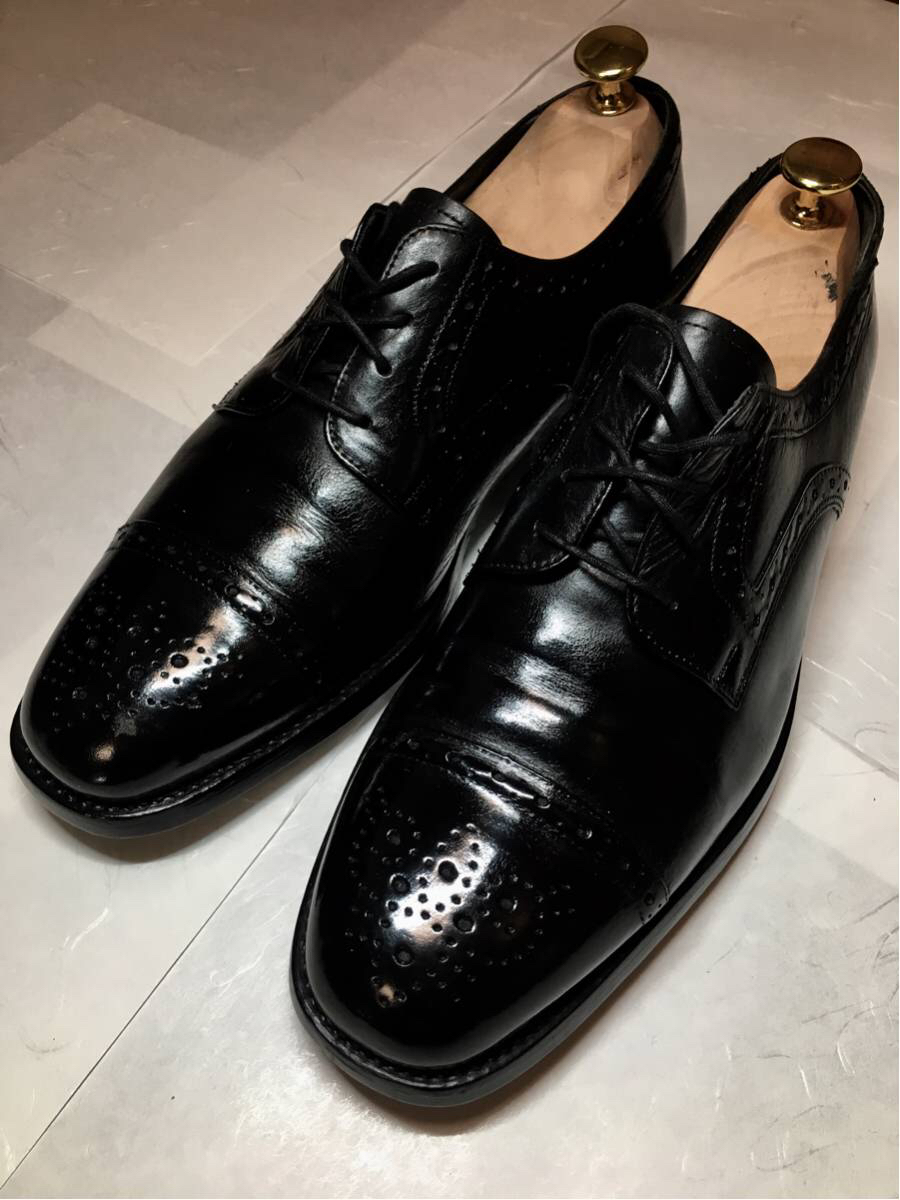 ☆美品☆ REGAL リーガル 26.5 ストレートチップ ブラック 黒 ビジネス