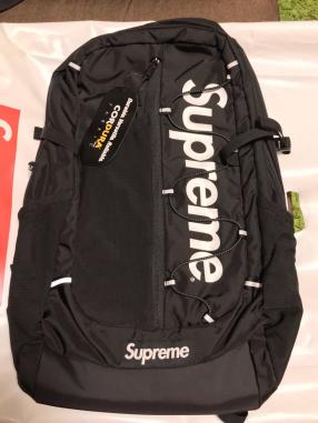 未使用 Supreme 17SS Backpack バックパック リュック 黒 Supreme Backpack 17SS バック パック リュック ショルダー バック