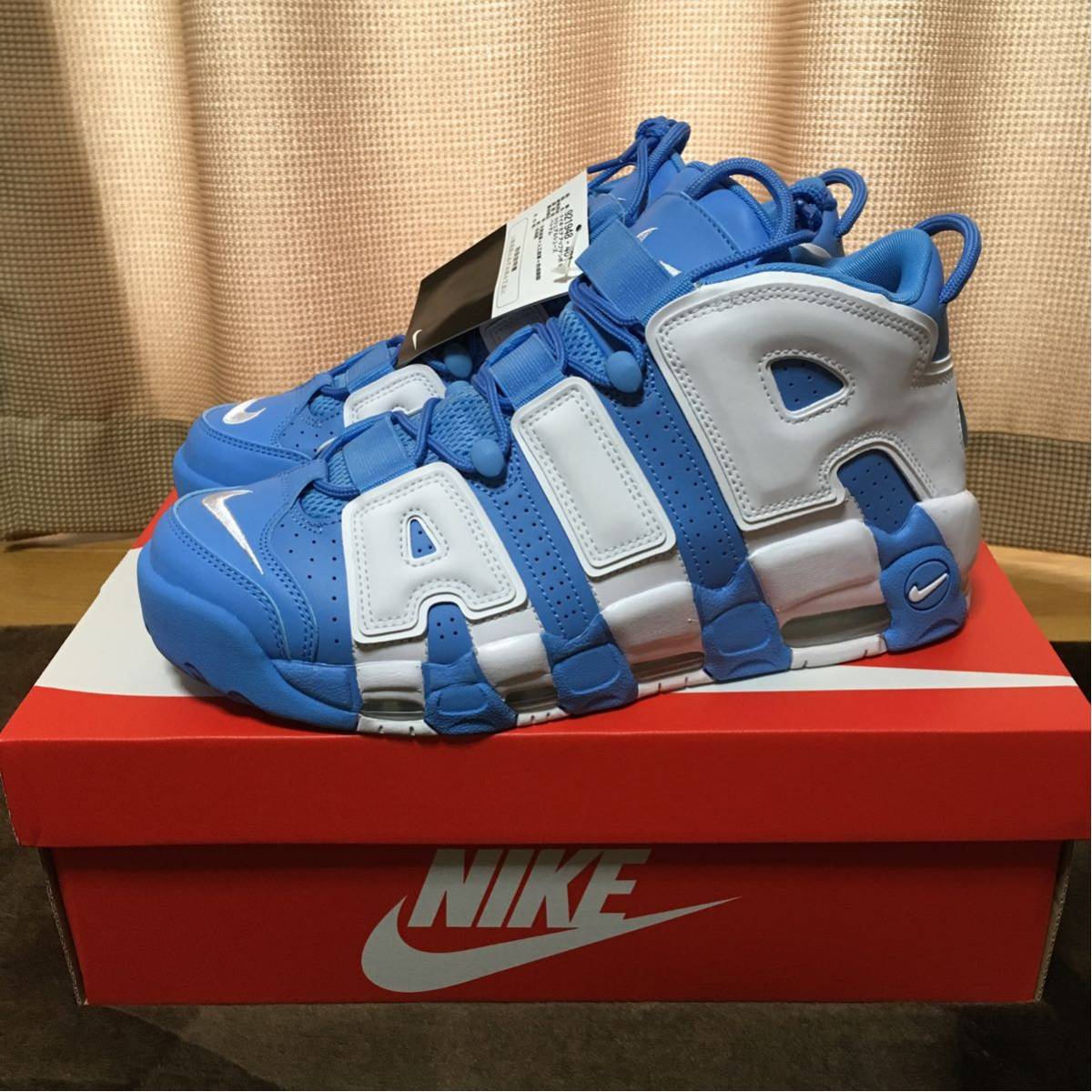 大得価，人気セール NIKE AIR MORE UPTEMPO university blue size10