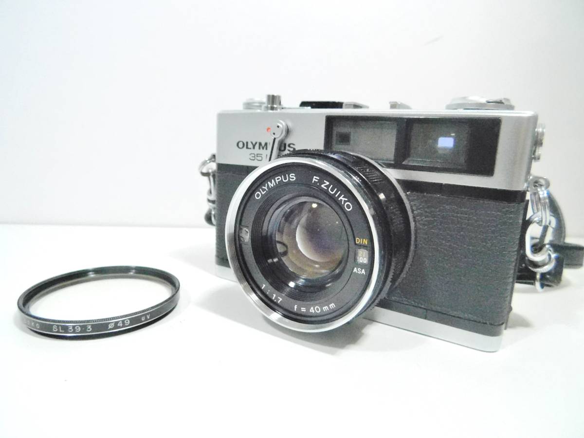 0129-036) OLYMPUS オリンパス フィルムカメラ 35DC F.ZUIKO 1:1.7 f