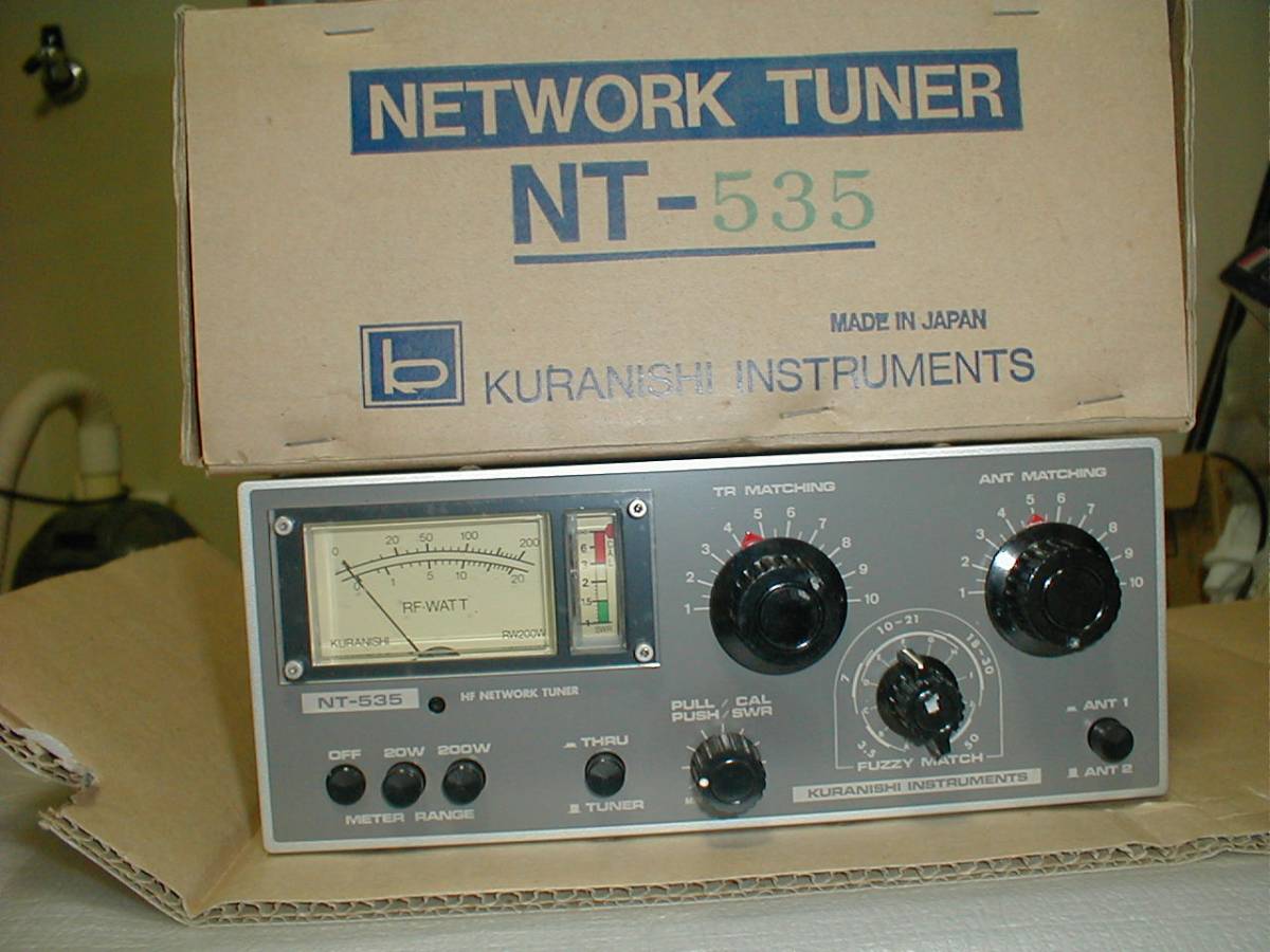クラニシ アンテナチューナー NT-535 3.5～54MHZ ジャンク品 クラニシ
