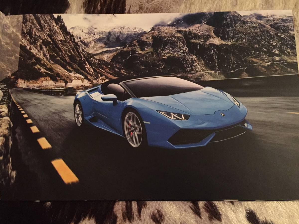 ★激レア ランボルギーニ ウラカン カタログ★ 顧客限定_3