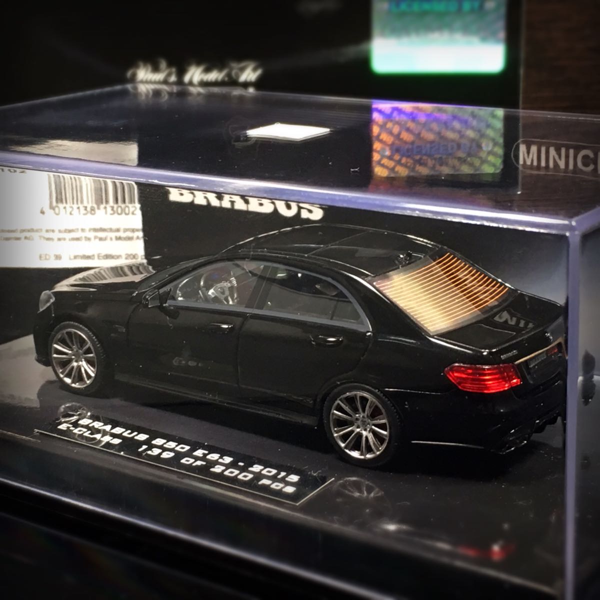 MINICHAMPS 1/43 BRABUS 850 E63 2015/ブラバス E-Class 限定 200pcs