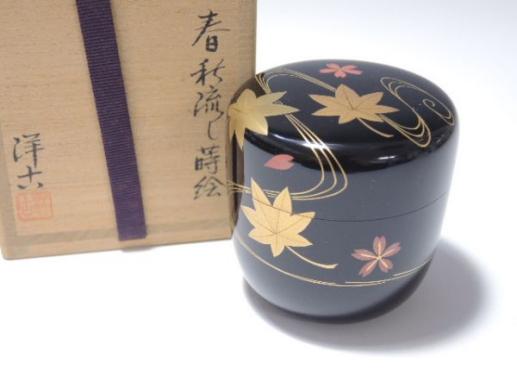 流】茶懐石道具 朱塗蒔絵吸物椀十客 箱付 IY341 【公式通販】