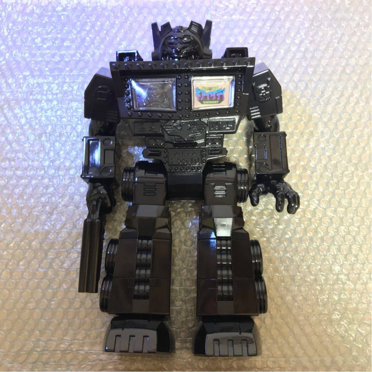 気合ダディ 未塗装 ブラック ゴッコ堂 ソフビ フィギュア 墓場の画廊 
