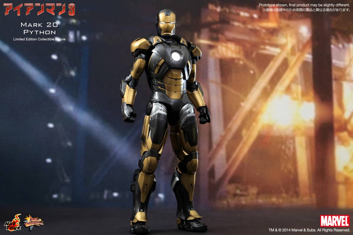 ホットトイズ ムービー マスターピース 1/6スケール アイアンマン 