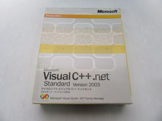 中古品☆Microsoft Visual C++ .NET Standard Version 2003 【公式通販】