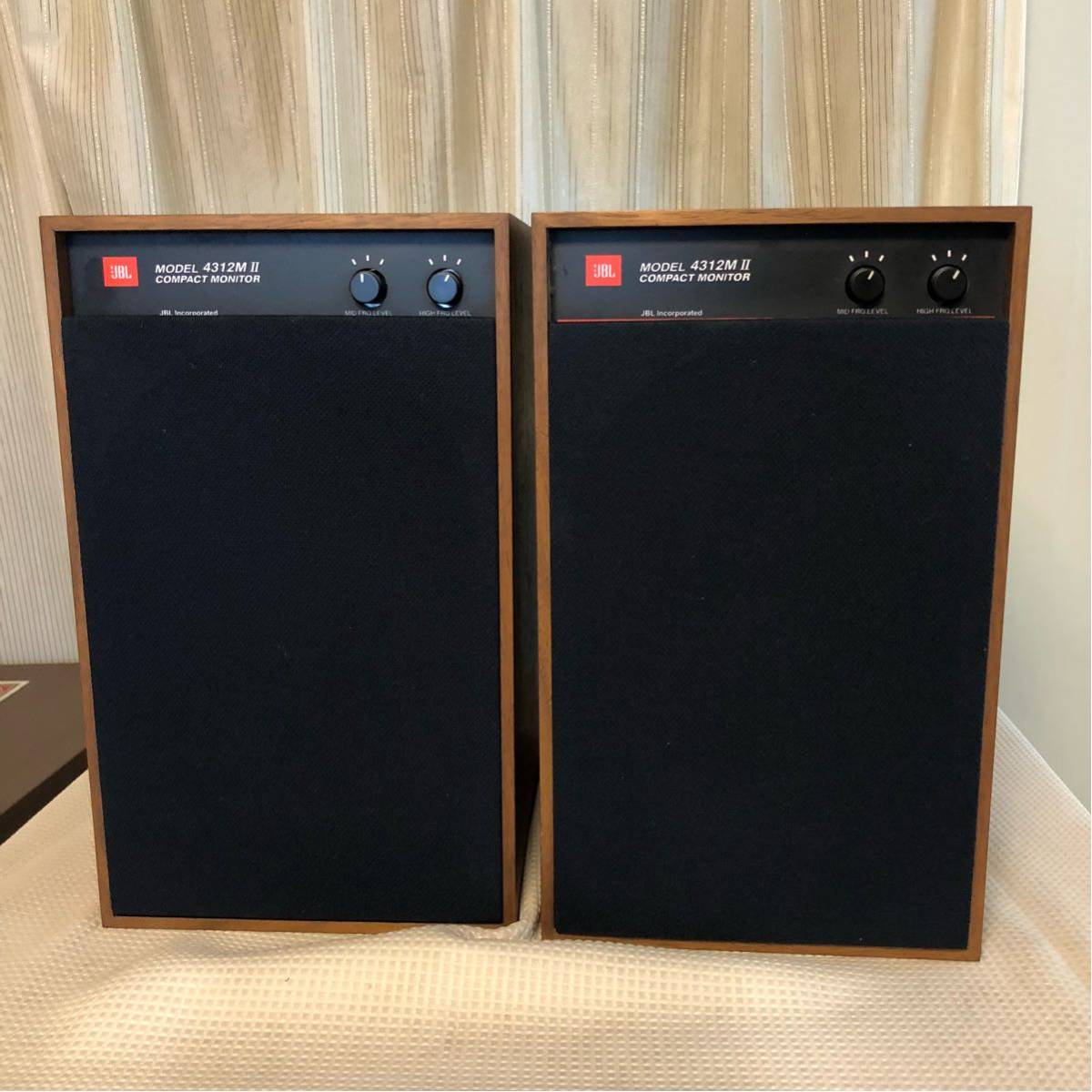 JBL Monitor Compact Studio 4312M 0 4312MII Japan : pair MONITOR 