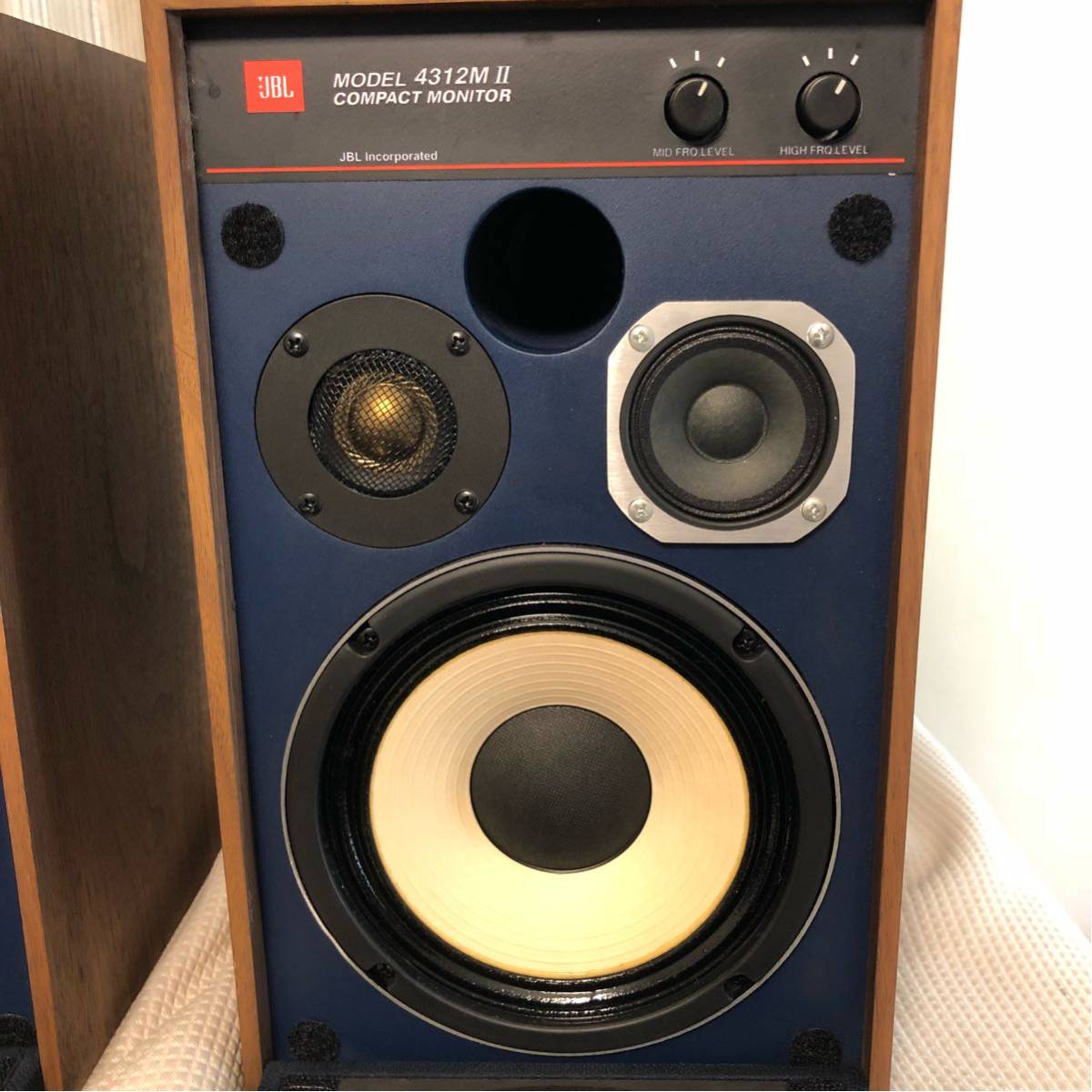 JBL Monitor Compact Studio 4312M 0 4312MII Japan : pair MONITOR 