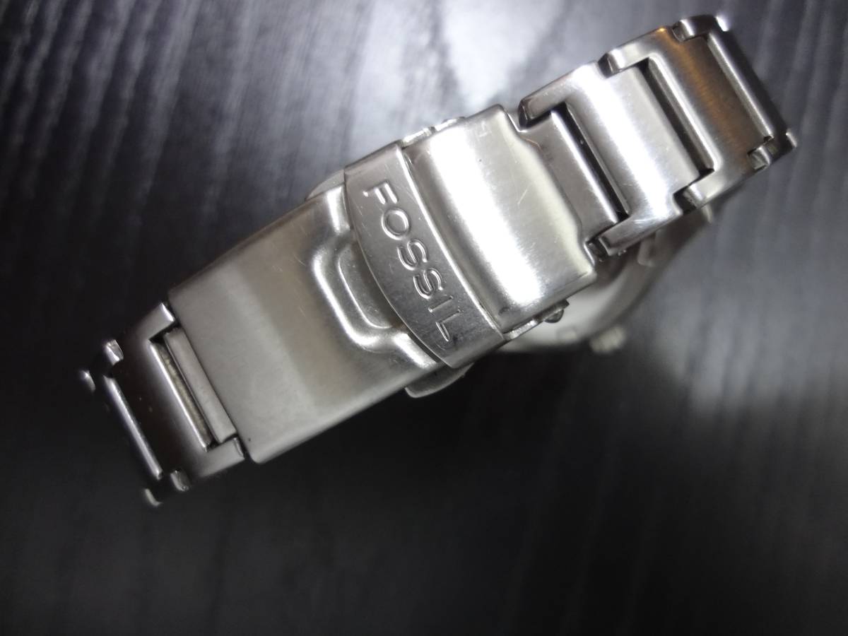 ▽▽FOSSIL BIG TIC フォッシル アナデジ 腕時計 JR-7998 ジャンク