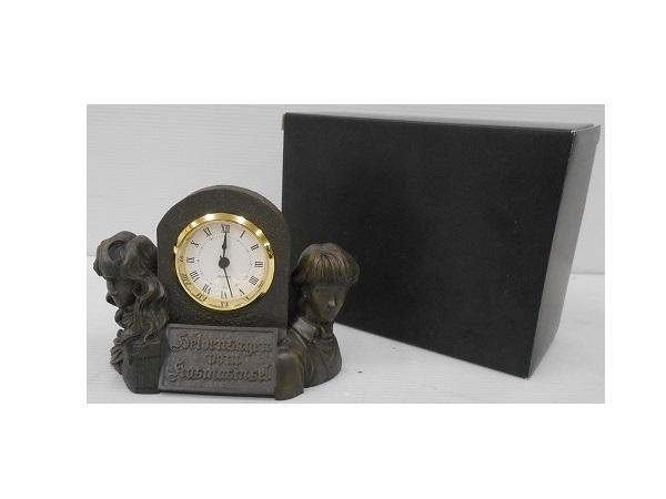 銀英ラインハルト＆ヤン 置き時計 「銀河英雄伝説DVD-BOX」 初回予約特典 銀河英雄伝説 ラインハルト&ヤン 置き時計 DVD-BOX 初回予約特典 銀英