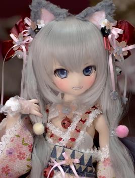 カスタムヘッド DDH-10 ddh-10 セミホワイト肌 - 難あり | セミ 
