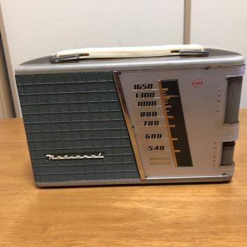 昭和レトロ ナショナル 真空管ラジオ CW-110 ナショナルラジオ CW-110