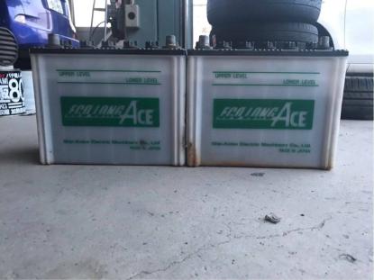 中古バッテリー　24V　85D26R　FCO LONG　ACE　2個セット　ジャンク　1円～♪ 85d26r バッテリーの通販 | 再生 85d26r(バッテリー カオス