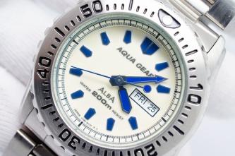 B200○SEIKO ALBA AQUA GEAR セイコー アルバ アクアギア