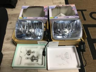 MR2 SW20 用レイブリック マルチリフレクターヘッドランプ 2個にLEDヘッドライトバルブのセット