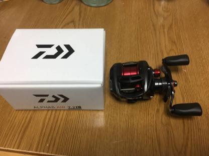 極上　ダイワ ALPHAS AIR CUSTOM 7.2 レフトハンドル 極上美品 DAIWA ALPHAS AIR 7.2L ダイワ アルファス エア 極上 ダイワ
