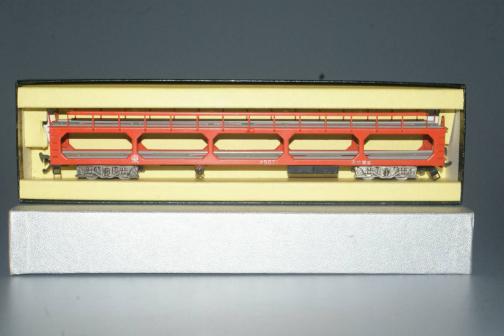 HOゲージ⑤天賞堂 ク5000 国鉄新型貨車 自動車運搬車 鉄道模型 【公式