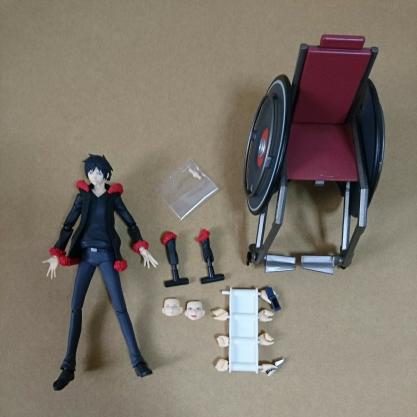 限定セール，お得】 デュラララ 折原臨也 figma 八面六臂ver. 車椅子付き