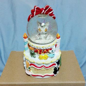 未使用 ダヤン☆わちふぃーるど☆ハッピースノードーム わ