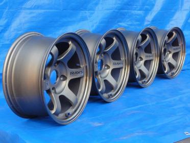 RAYS レイズ TE37 14インチ 7J ±0 4本 PCD 114.3 AE86 ハチロク カプチーノ 7.5J 8J KP61 TE37V ドリフト ボルクレーシング VOLK RACING
