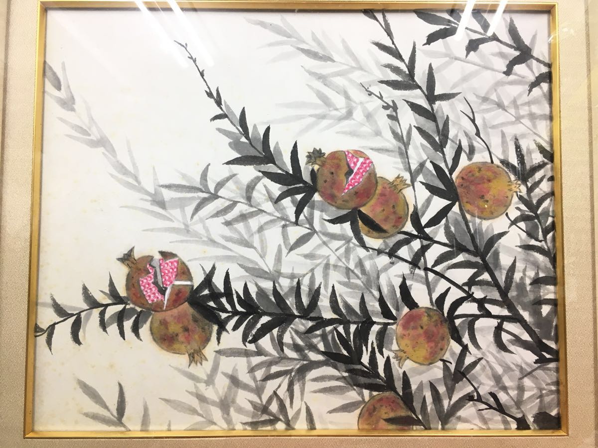 絵画 インテリア 美術品 色紙アート インテリアアート額付き 静物画 