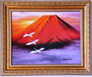 赤富士 絵画のYahoo!オークション(旧ヤフオク!)の相場・価格を見る