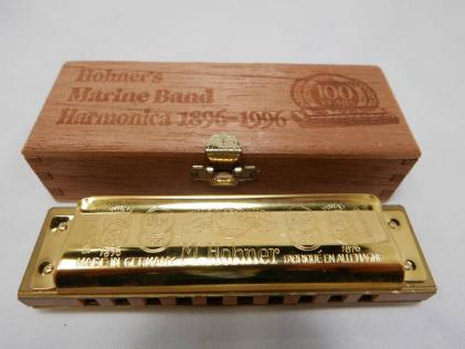 ハーモニカ Hohner's Marine Band 100周年限定 記念品 1896/20 C調