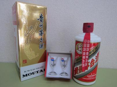 販売品 T0402-27/15497 貴州茅台酒 天女ラベル マオタイ酒 53% 540ml