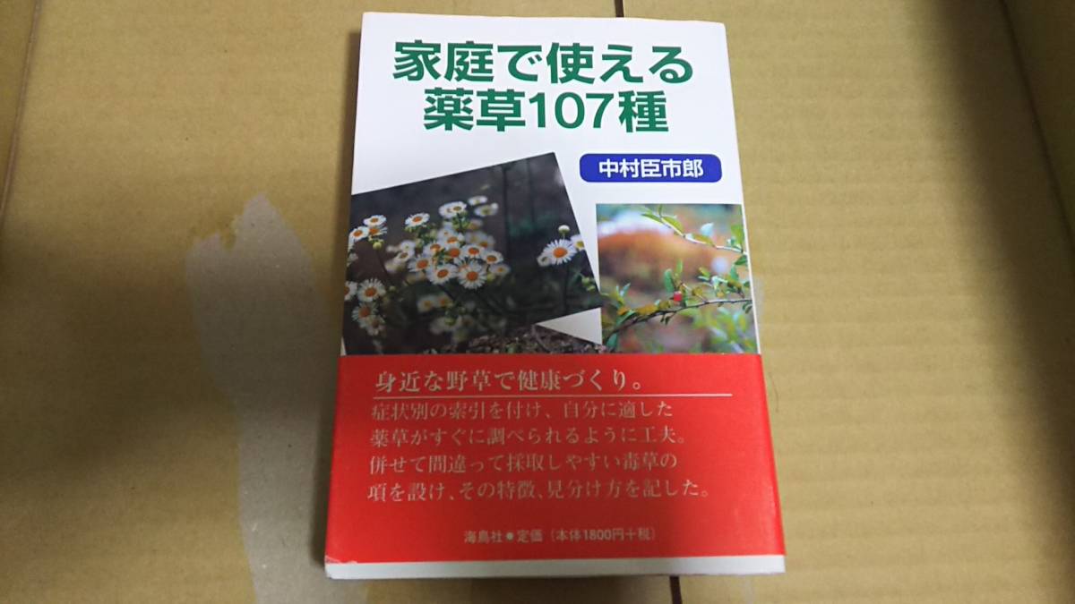 家庭で使える薬草107種 中村臣市郎