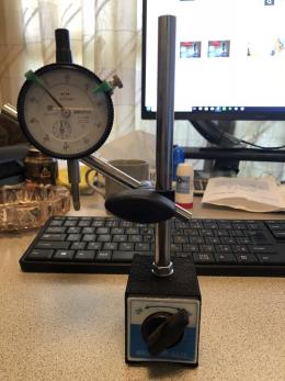 ミツトヨ ゲージ UXY509 マグネットベース 使用数回のみ美品　フライス　旋盤_1