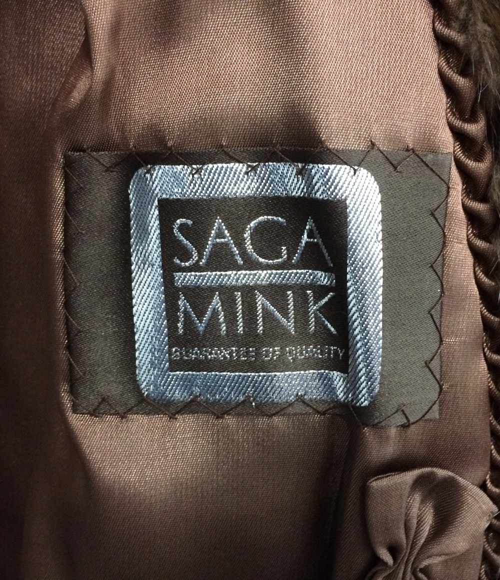 美品 サガミンク ミンクファーコート SAGA MINK レディース コート