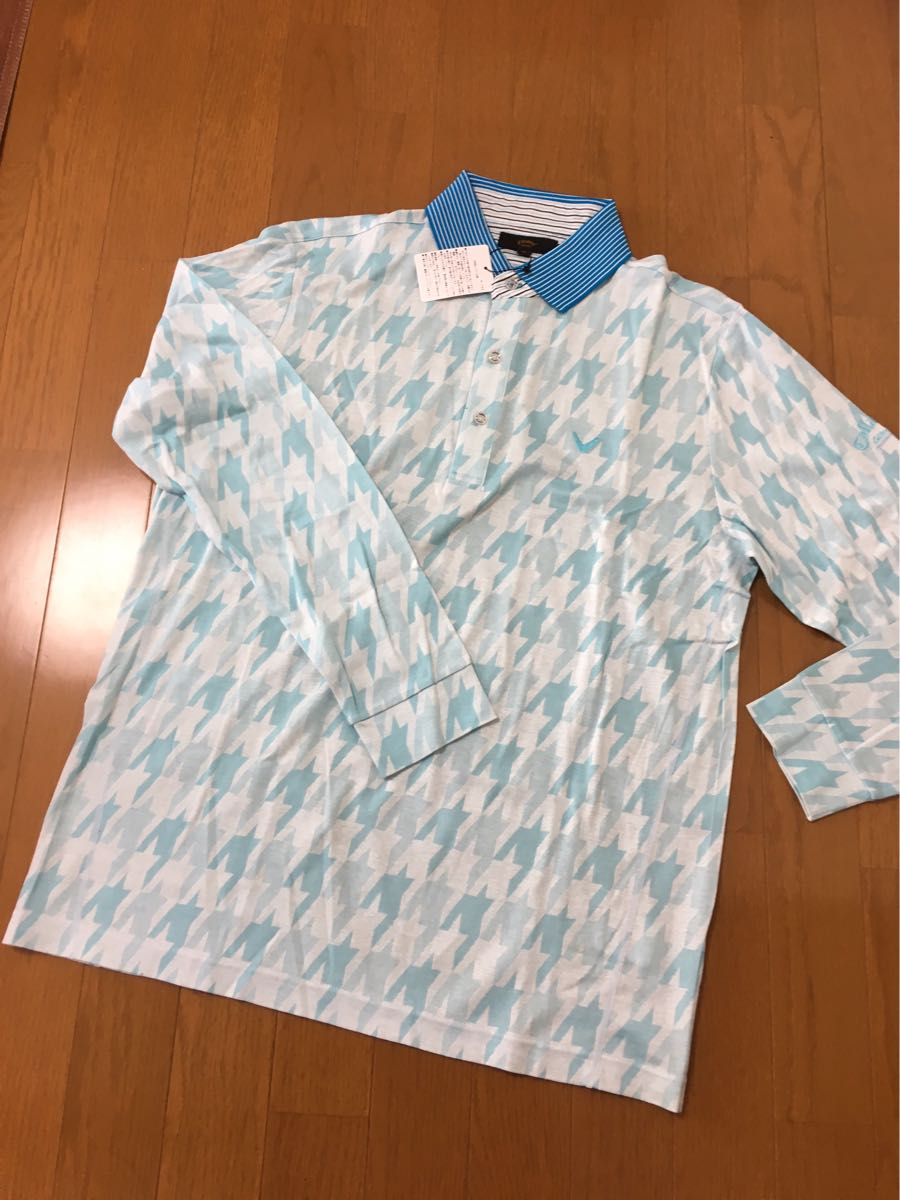  キャロウェイ callaway 長袖 シャツ ポロシャツ LL ブルー 定番(キャロウェイ)｜売買されたオークション情報、yahooの商品情報をアーカイブ公開 - オークファン シャツ