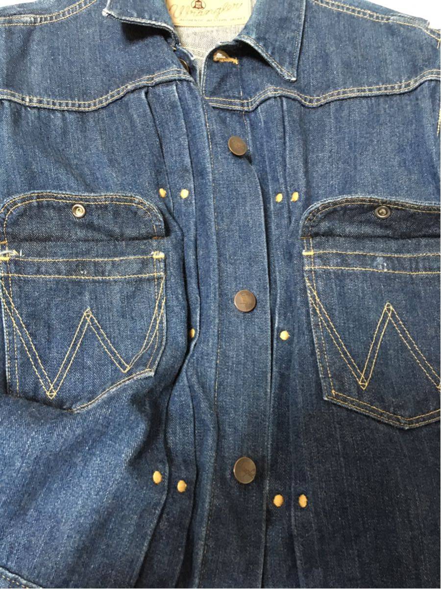 Wrangler 111MJ デニムジャケット ラングラー Gジャン M4110-00 BLUE