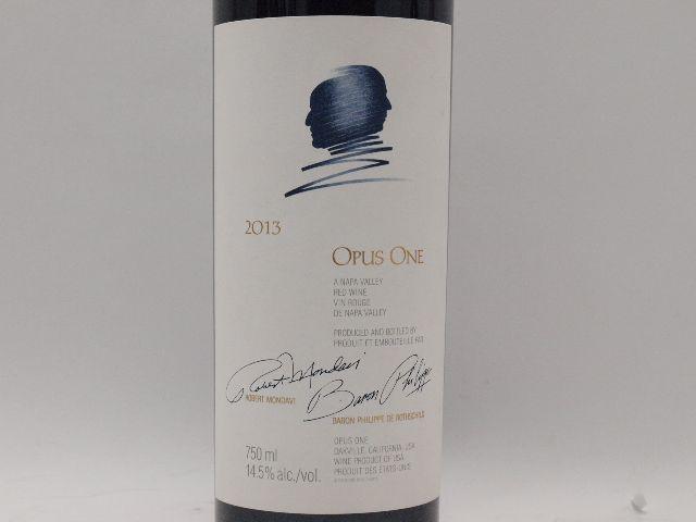 ★★OPUS ONE オーパス・ワン 2013年 750ml/14.5% ⑤★AKA33021