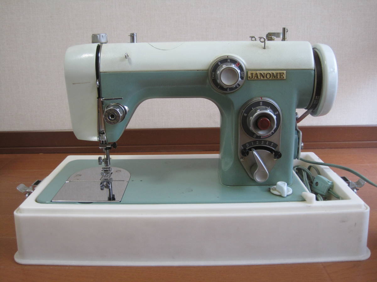 ジャノメ JANOME 昭和レトロ ミシン MODEL 0 裁縫 手工芸 JANOME 