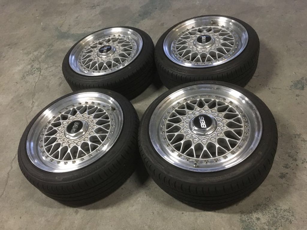 BBS BBS RS 6.5J PCD100 4H 165/45R15 RG-F forged FORGED RG357 15 -inch