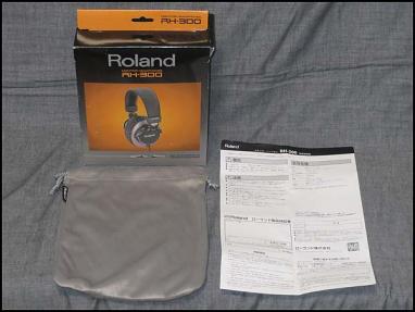 ★元箱付！Roland ローランド RH-300 モニターヘッドホン 美品★