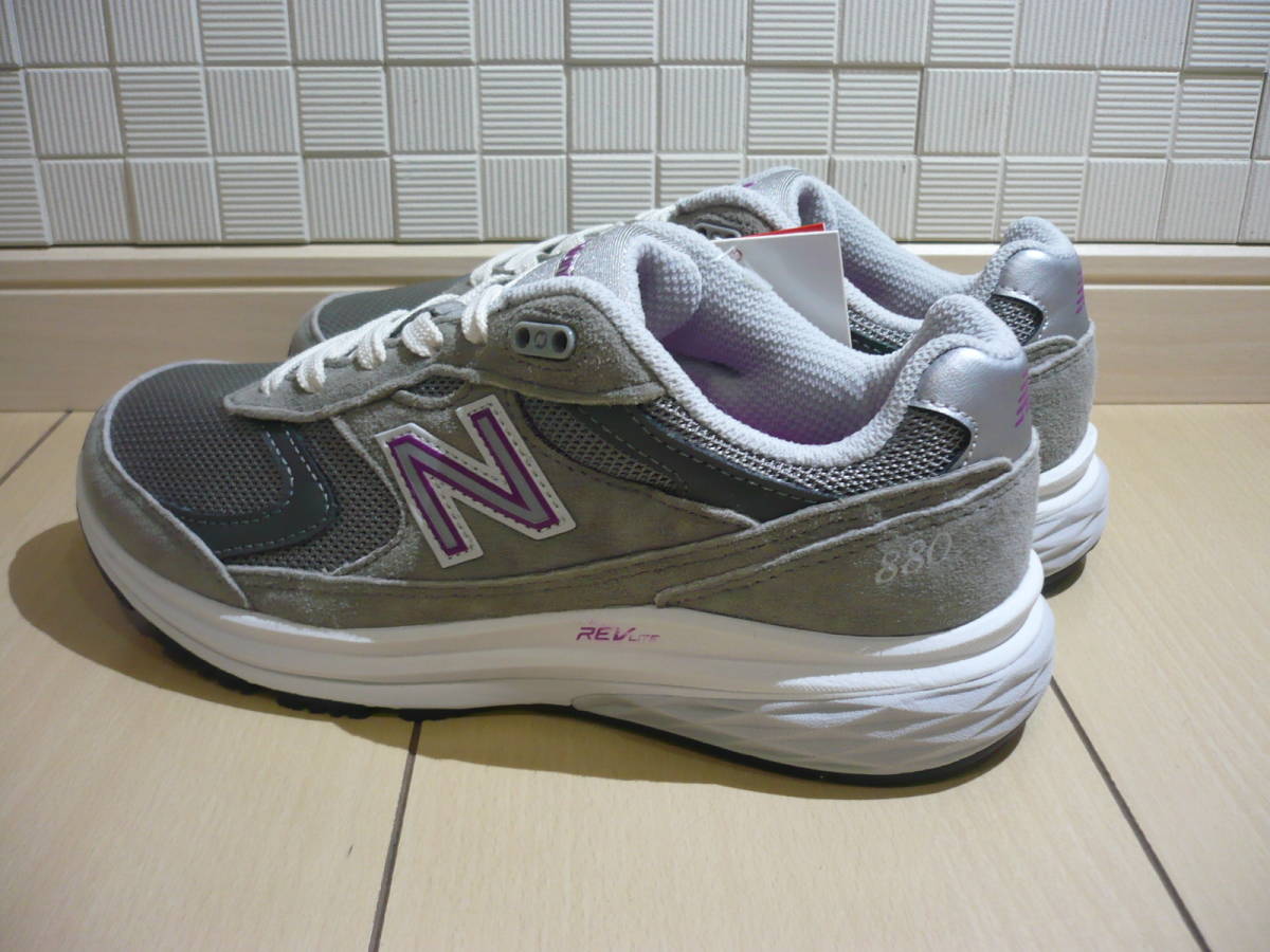 新品タグ付き！ニューバランス new balance レディース ウォーキングシューズ スニーカー / WW880PG3.4E / グレー 23.0㎝