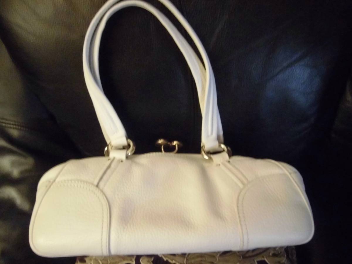 ☆ セリーヌ CELINE 本物 がま口 ブギーバッグ バッグ 本革 レザー 美 