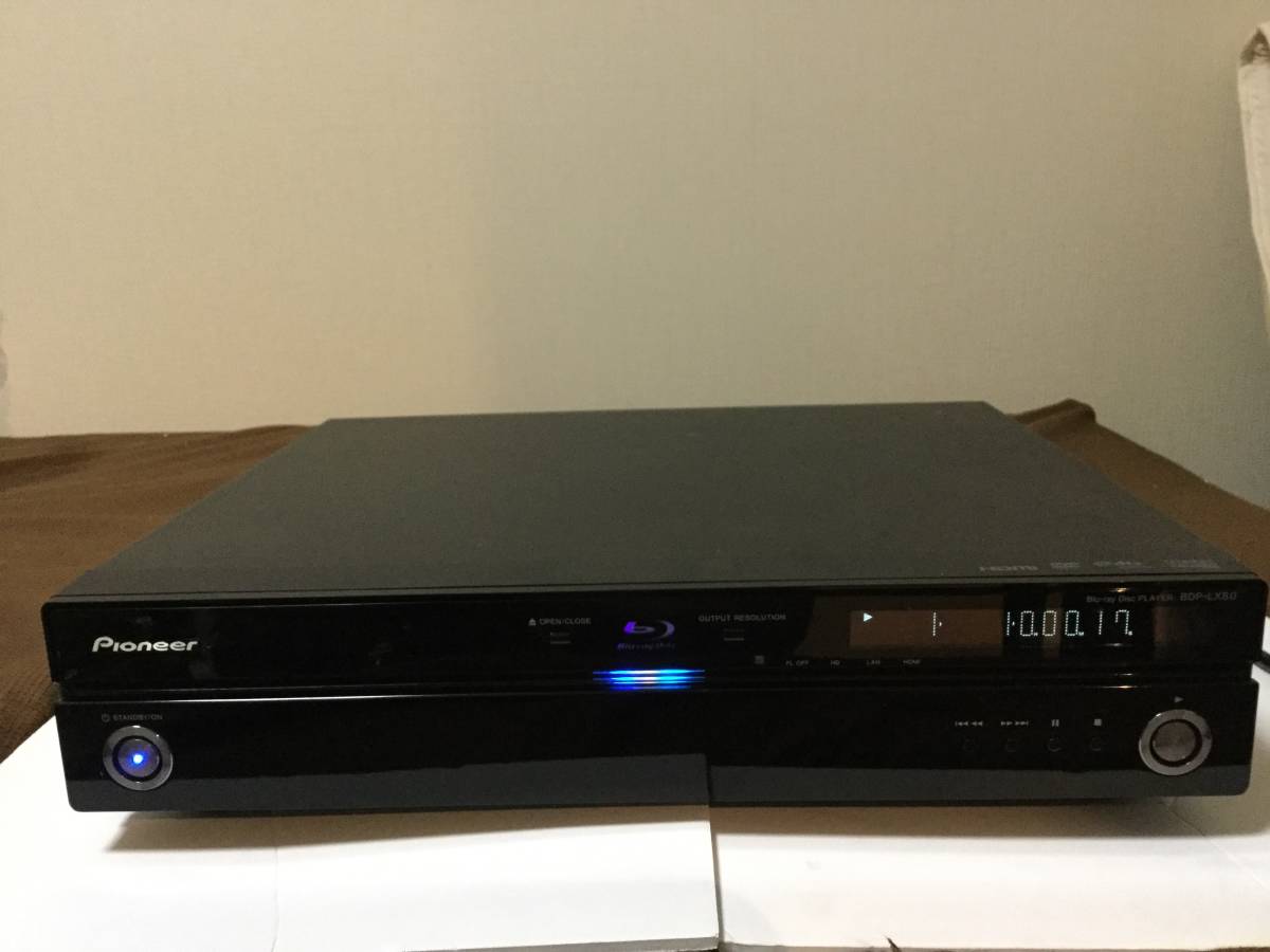 美品】Pioneer BDP-LX80 Blu-rayプレイヤー 動作品 【公式通販】