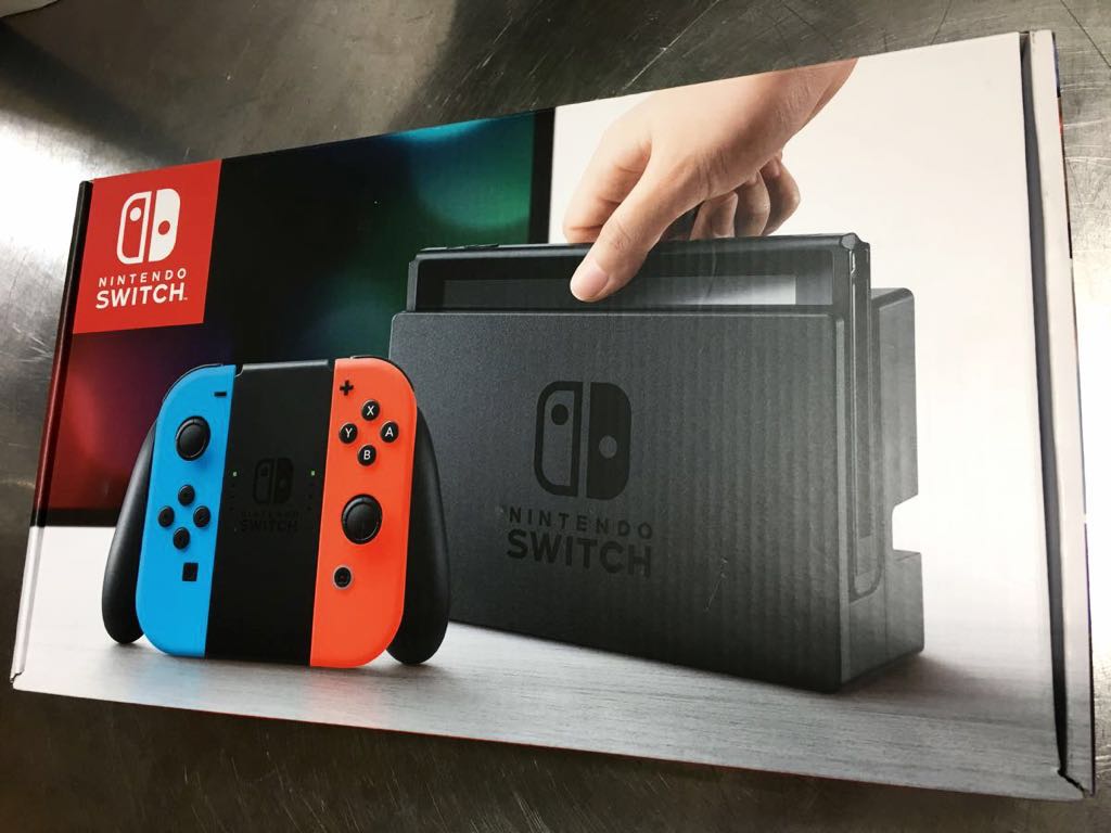 新品 Nintendo Switch ニンテンドー スイッチ 保証印有り d